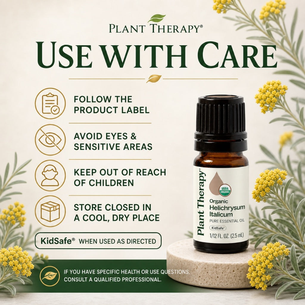 Plant Therapy Organic Helichrysum Italicum Essential Oil