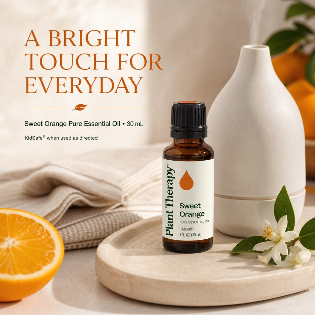 Plant Therapy Sweet Orange Essential Oil