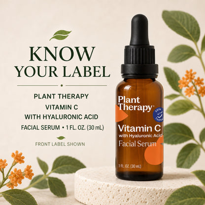 Plant Therapy Vitamin C with Hyaluronic Acid Facial Serum