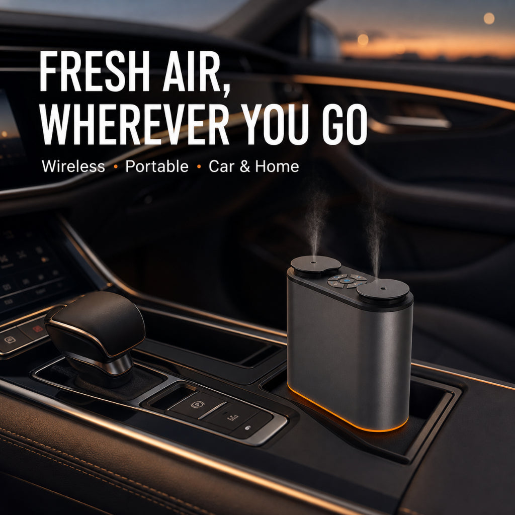 Rechargeable Dual Spray Nozzle Waterless Diffuser