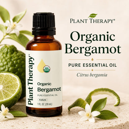 Plant Therapy Organic Bergamot Essential Oil