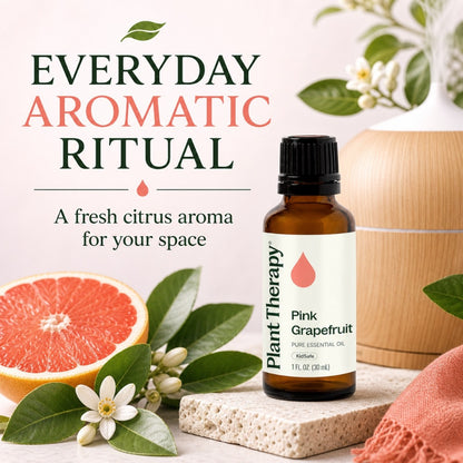 Plant Therapy Grapefruit Pink Essential Oil