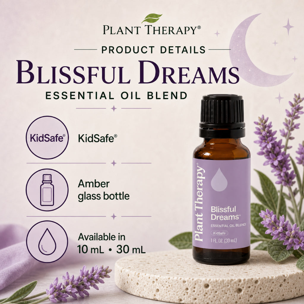 Plant Therapy Blissful Dreams Essential Oil Blend
