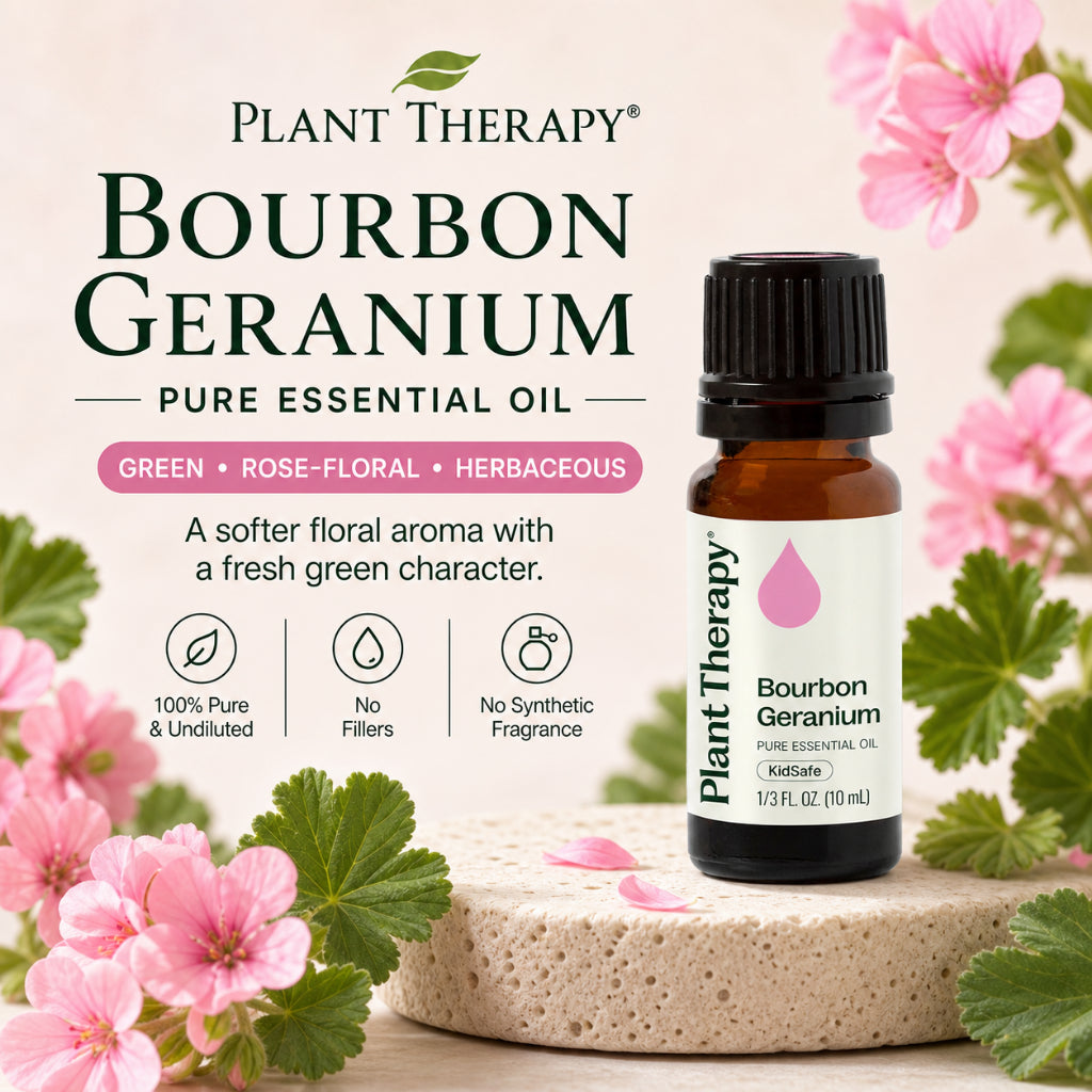 Plant Therapy Geranium Bourbon Essential Oil