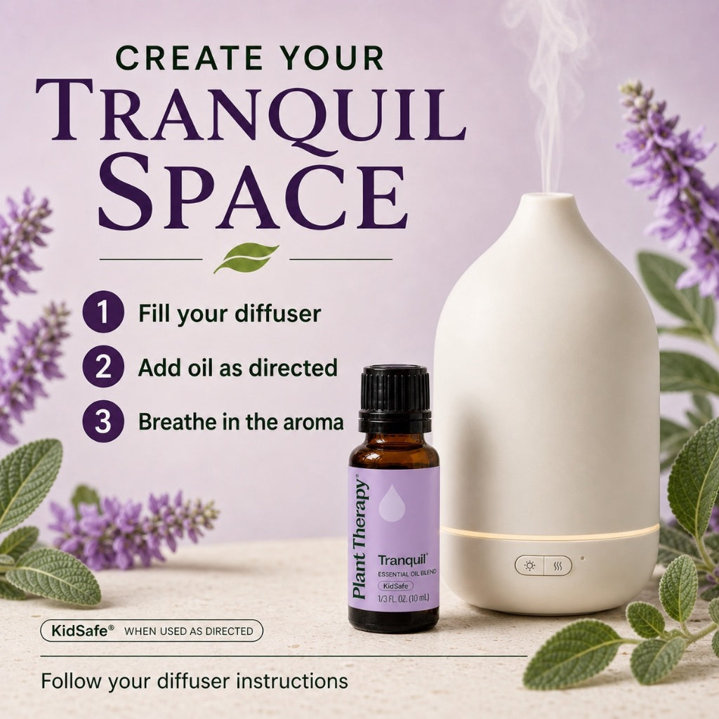 Plant Therapy Tranquil Synergy Essential Oil