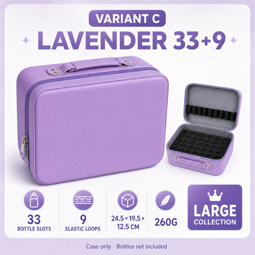 20-Slot Essential Oil Storage Case product image 12 – Nature Therapy Singapore