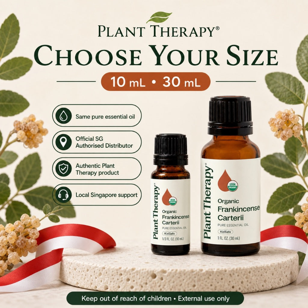 Plant Therapy Frankincense Organic Carteri Essential Oil