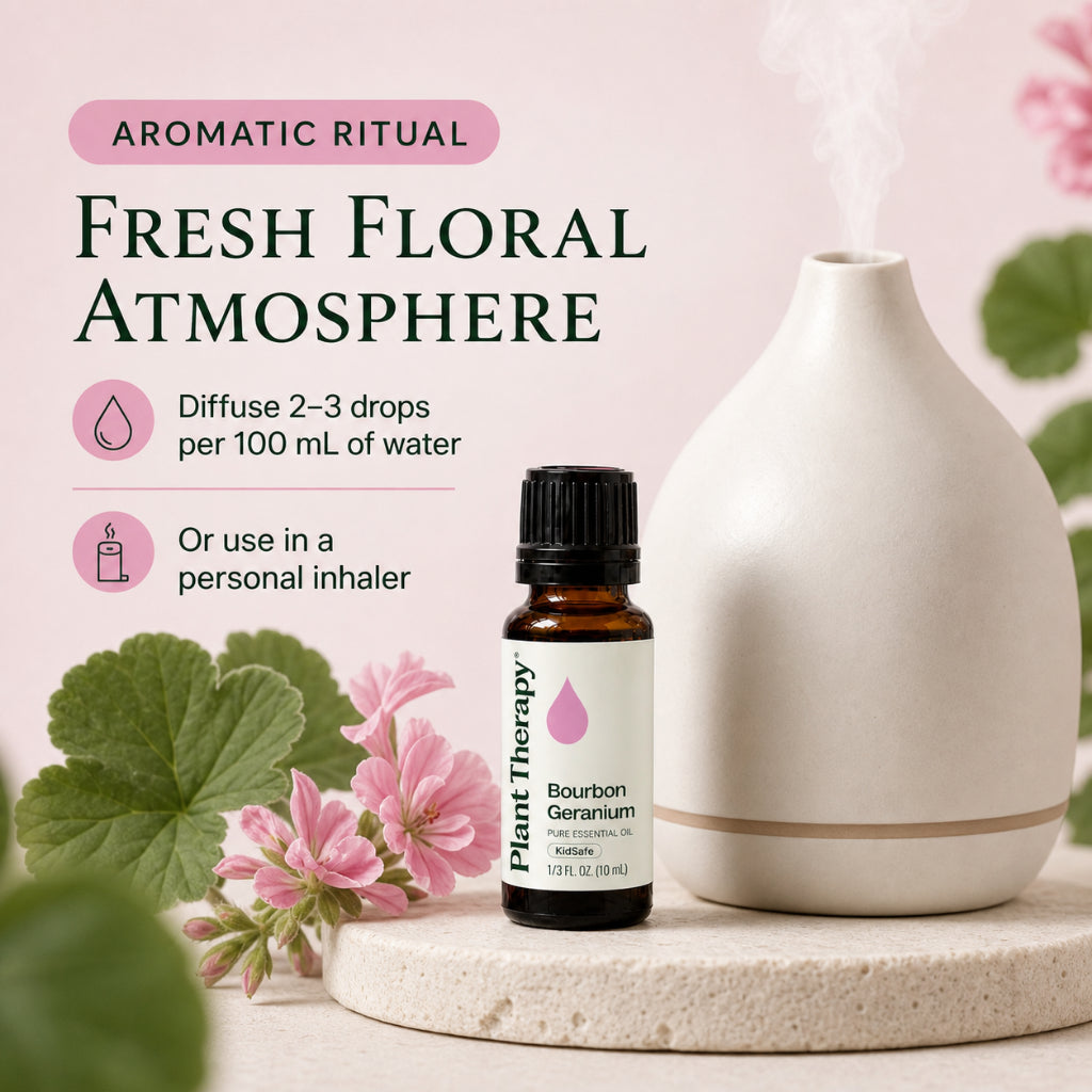 Plant Therapy Geranium Bourbon Essential Oil
