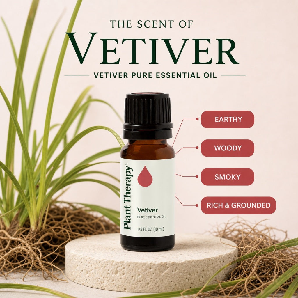 Plant Therapy Vetiver Essential Oil