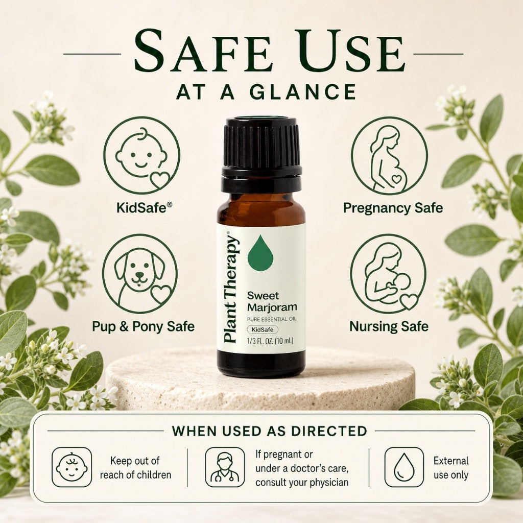 Plant Therapy Sweet Marjoram Essential Oil