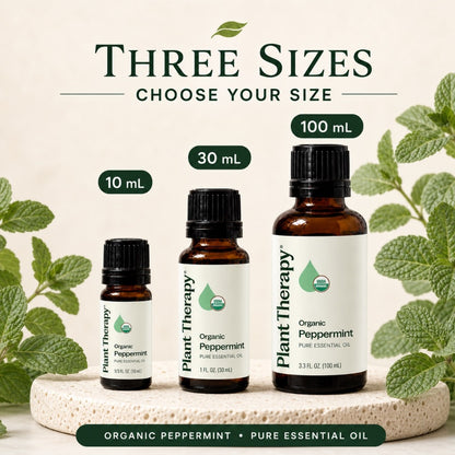 Plant Therapy Organic Peppermint Essential Oil  | Official SG Authorised Distributor