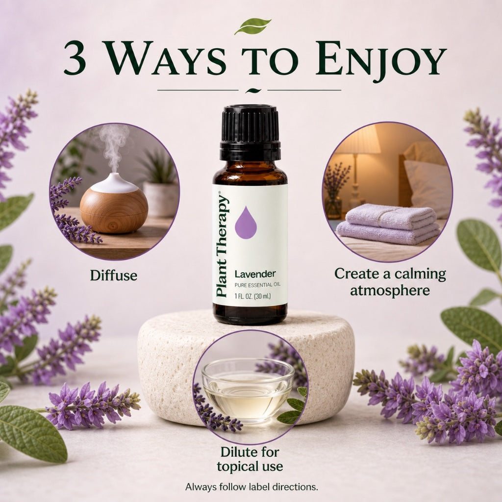 Plant Therapy Lavender Essential Oil | Official SG Authorised Distributor