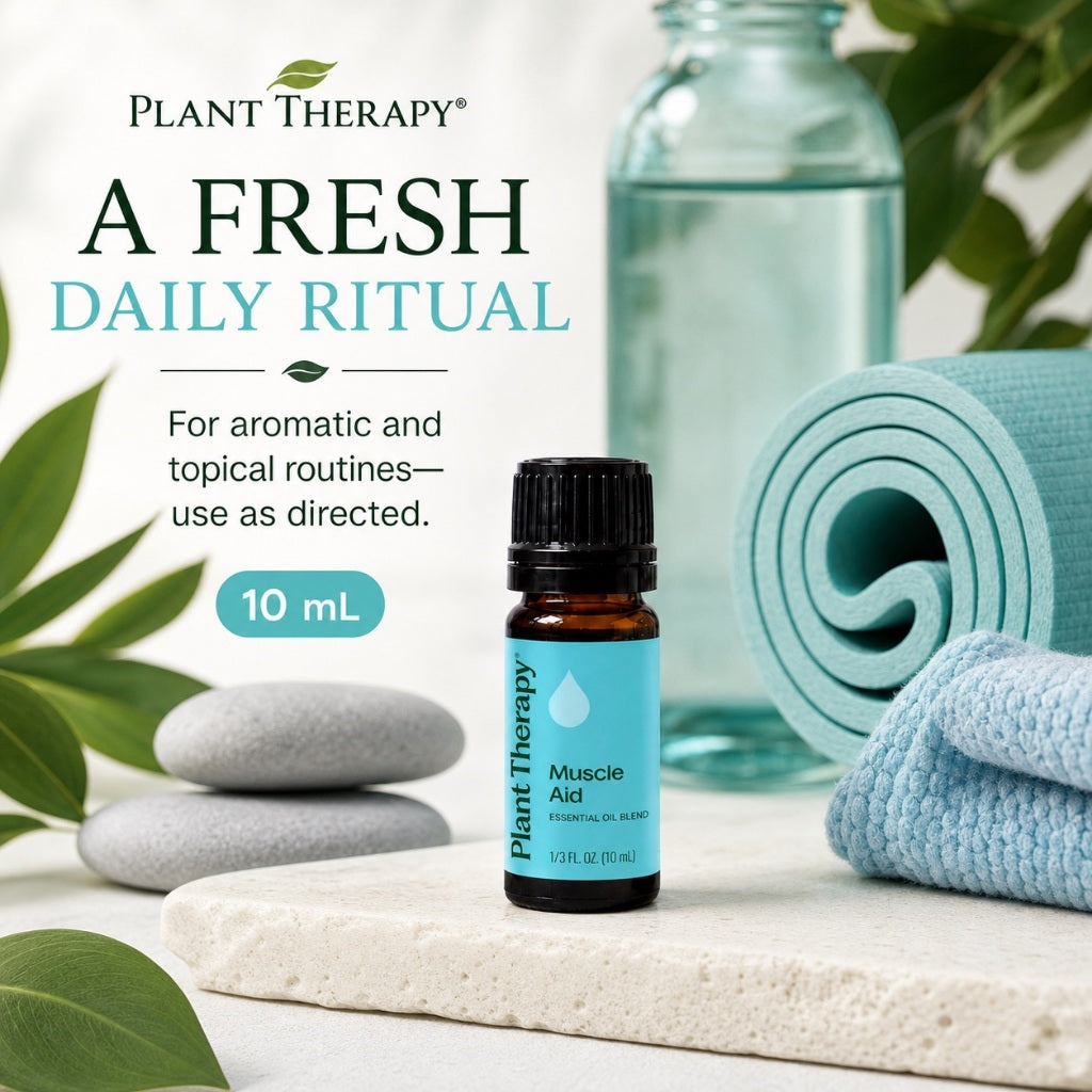 Plant Therapy Muscle Aid Synergy Essential Oil