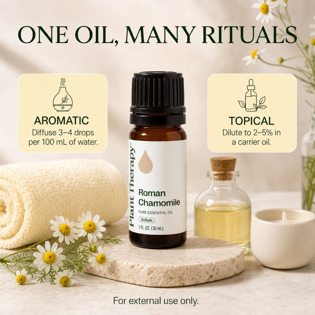 Plant Therapy Chamomile Roman Essential Oil