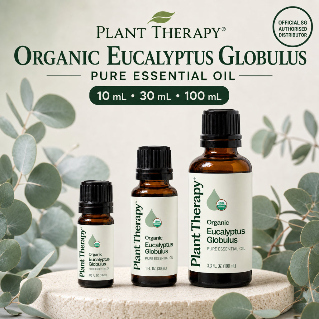 Plant Therapy Organic Eucalyptus Globulus Essential Oil