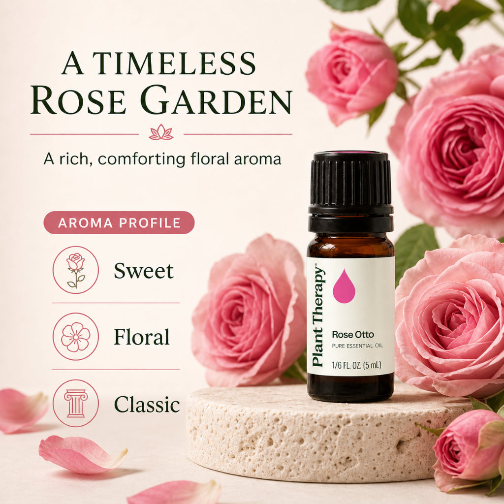 Plant Therapy Rose Otto Essential Oil