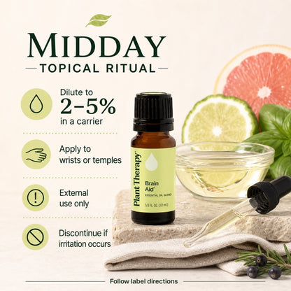 Plant Therapy Brain Aid Synergy Essential Oil
