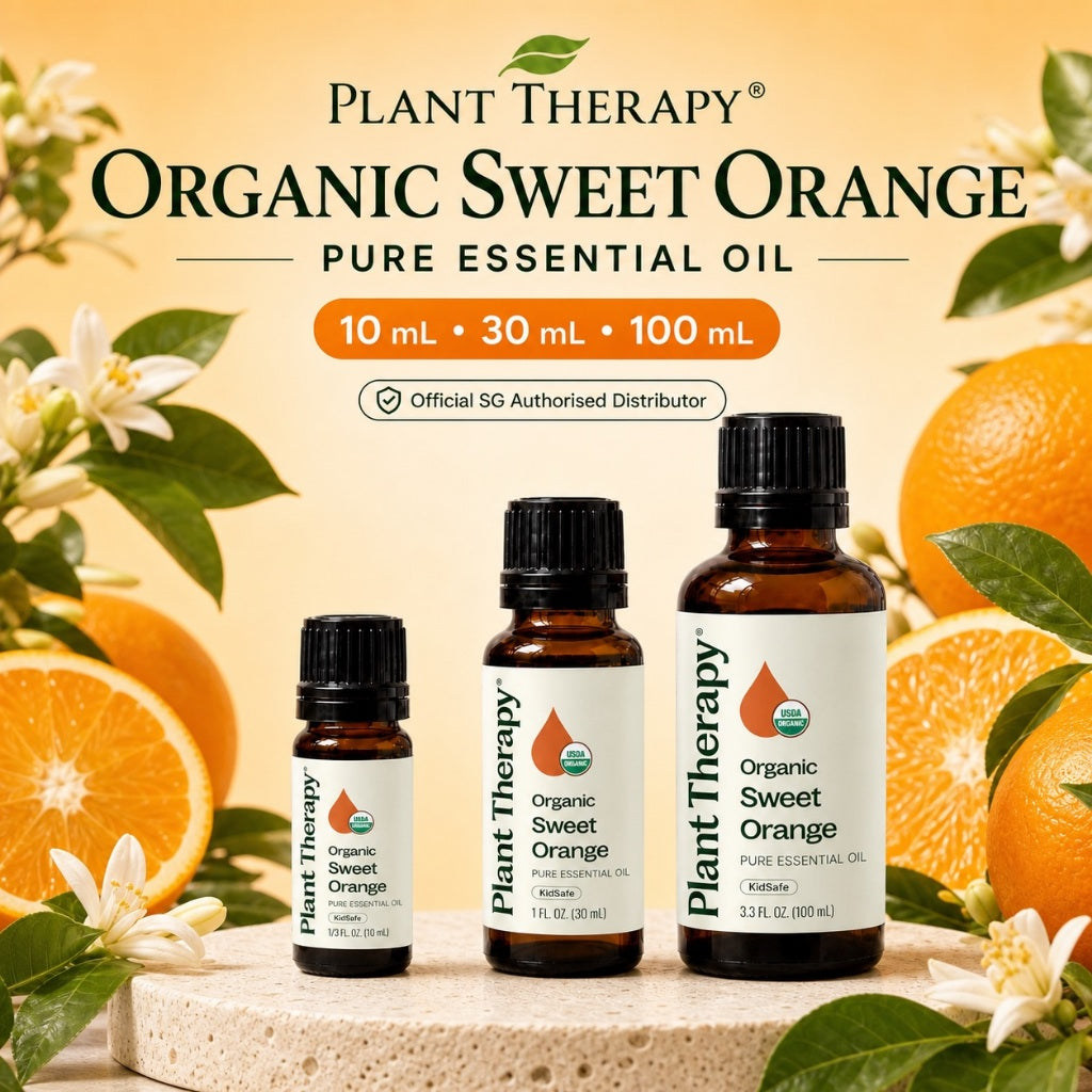 Plant Therapy Organic Sweet Orange Essential Oil