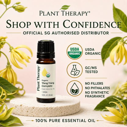 Plant Therapy Organic Ylang Ylang Complete Essential Oil