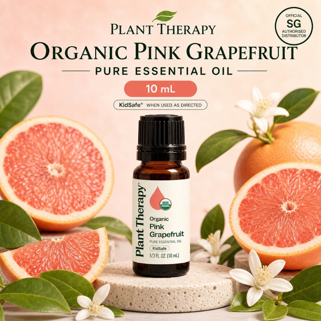 Plant Therapy Grapefruit Pink Organic Essential Oil