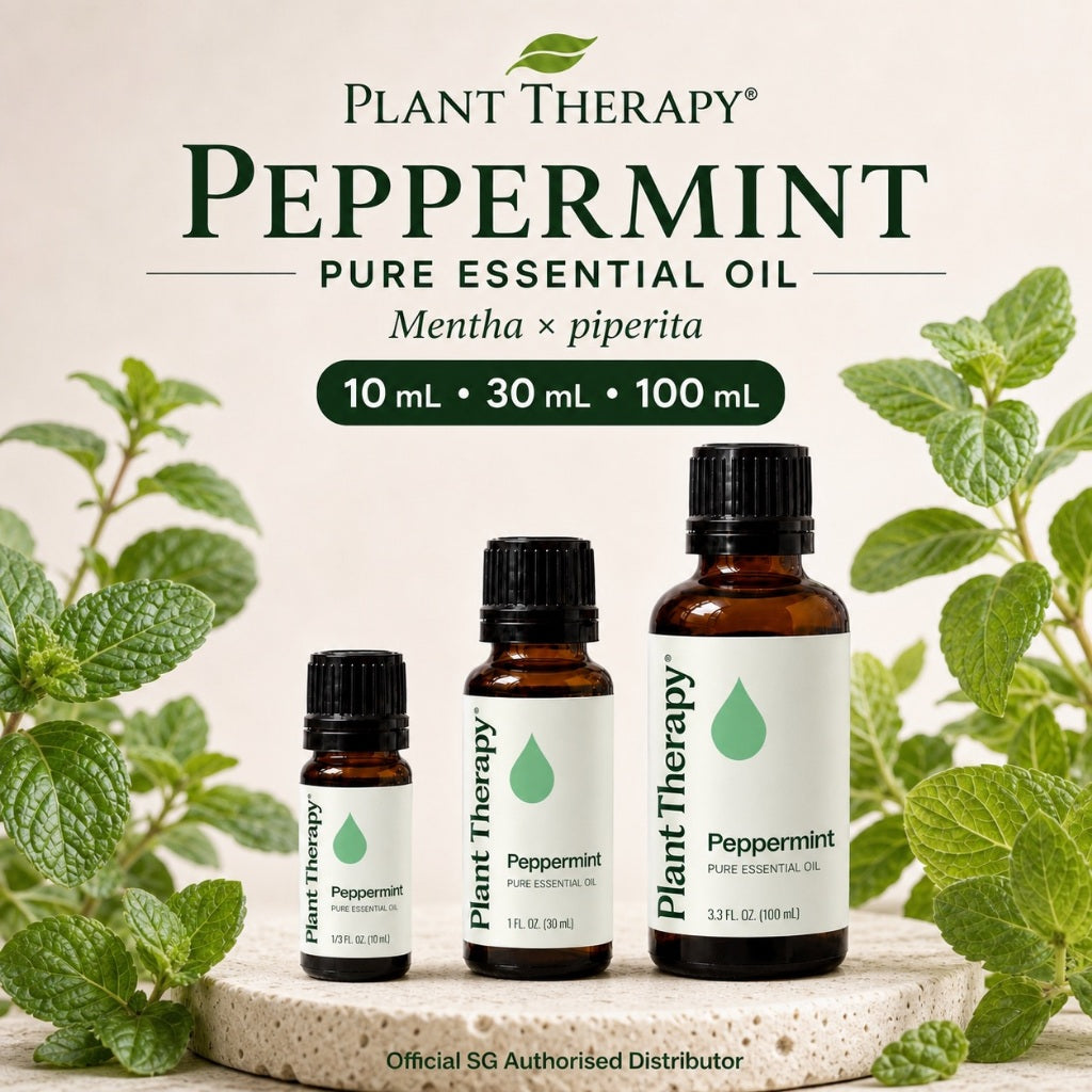Plant Therapy Peppermint Essential Oil | Official SG Authorised Distributor