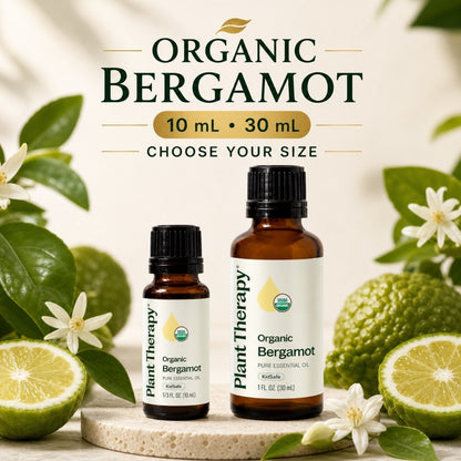 Plant Therapy Organic Bergamot Essential Oil