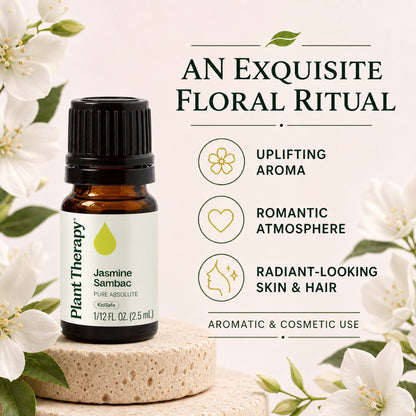 Plant Therapy Jasmine Sambac Pure Absolute Essential Oil