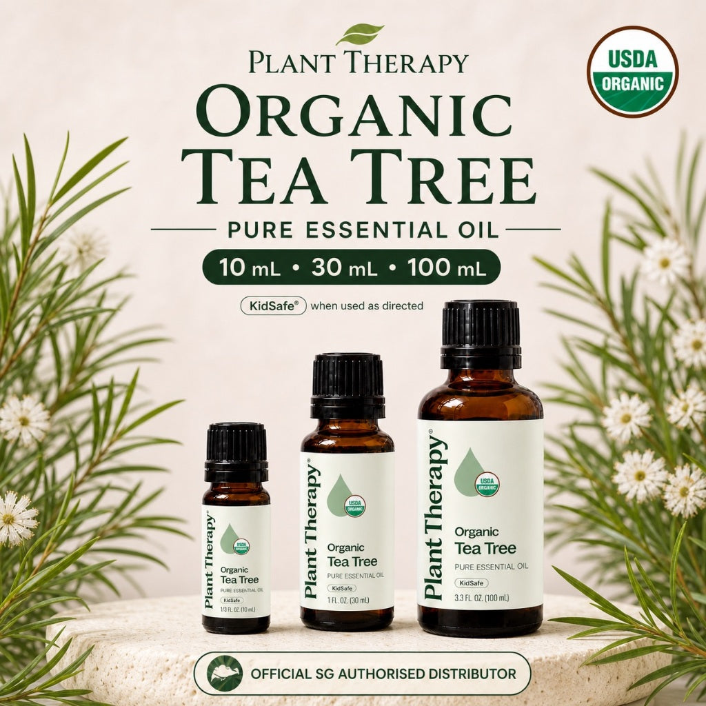 Plant Therapy Organic Tea Tree Essential Oil