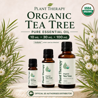 Plant Therapy Organic Tea Tree Essential Oil