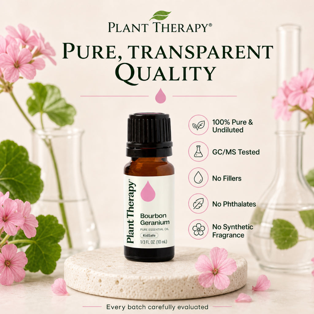 Plant Therapy Geranium Bourbon Essential Oil