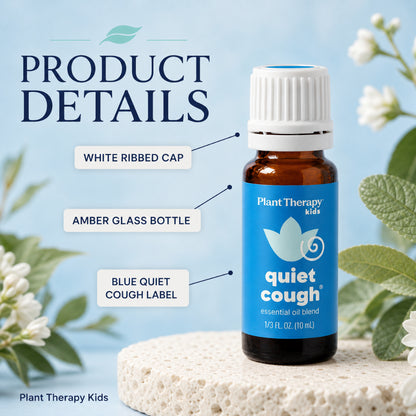 Plant Therapy Quiet Cough KidSafe Essential Oil Blend
