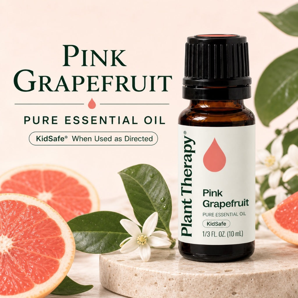 Plant Therapy Grapefruit Pink Essential Oil