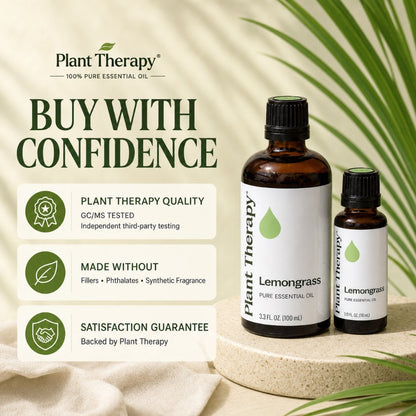 Plant Therapy Lemongrass Essential Oil