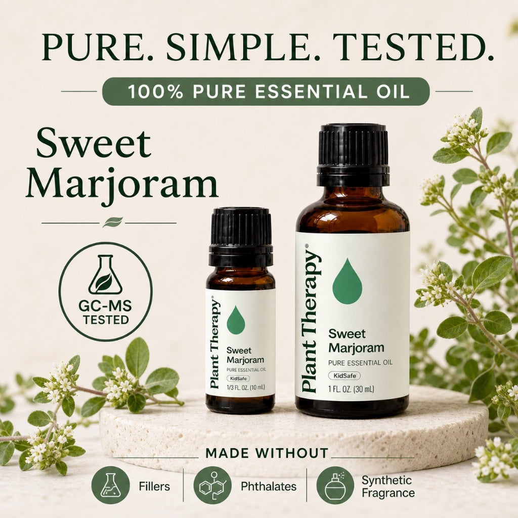 Plant Therapy Sweet Marjoram Essential Oil