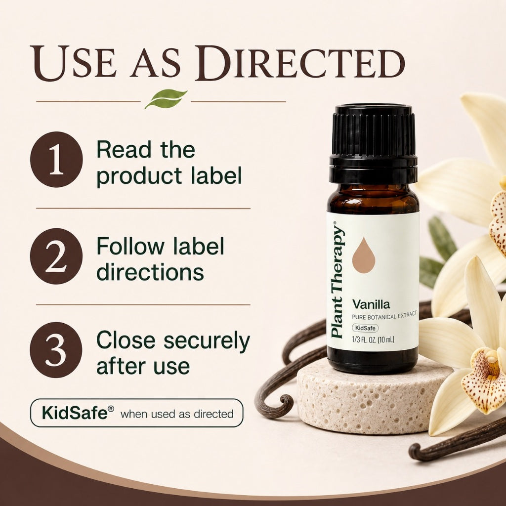Plant Therapy Vanilla Botanical Extract Essential Oil