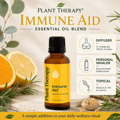 Plant Therapy Immune Aid Synergy Essential Oil