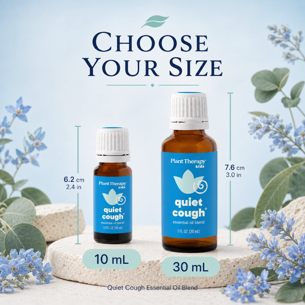Plant Therapy Quiet Cough KidSafe Essential Oil Blend