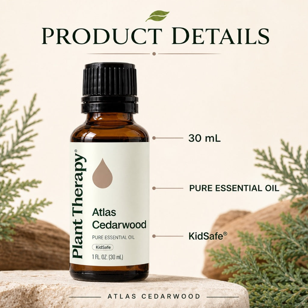 Plant Therapy Cedarwood Atlas Essential Oil