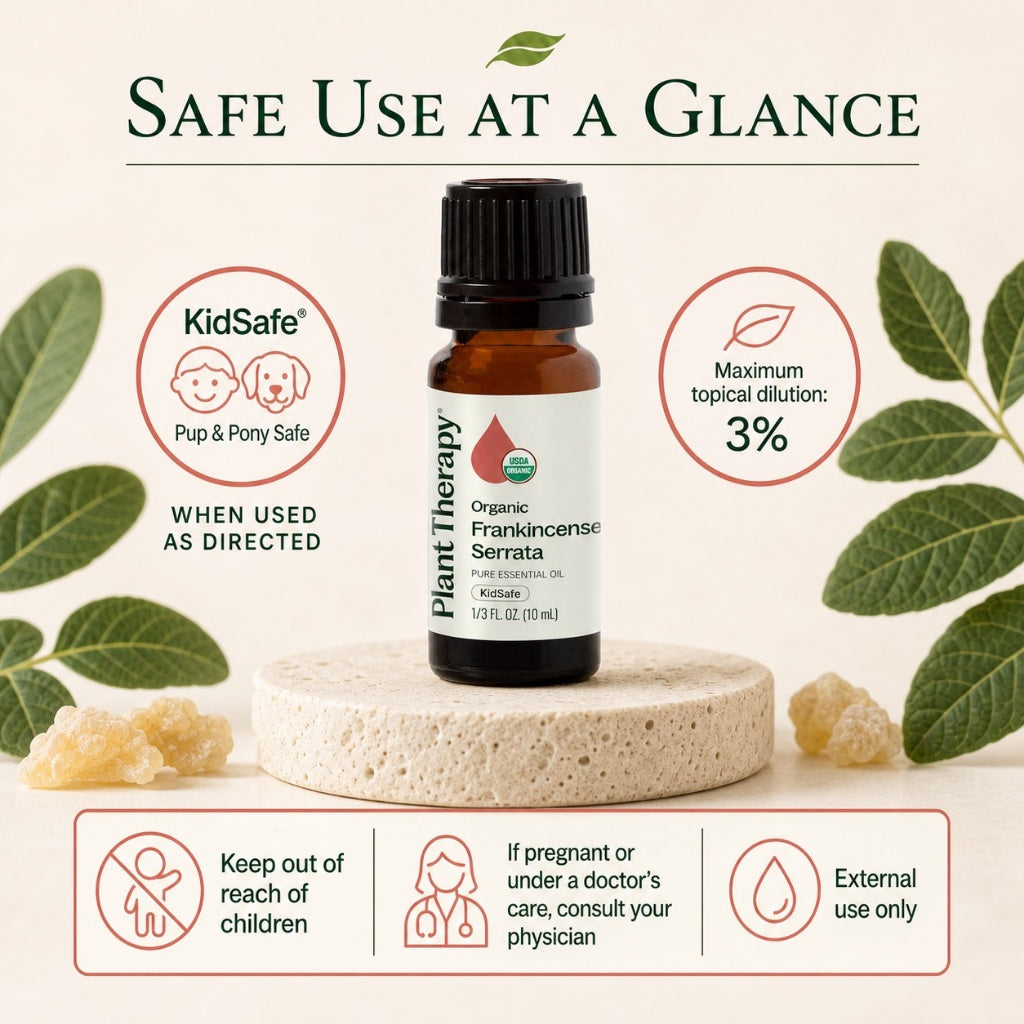 Plant Therapy Organic Frankincense Serrata Essential Oil