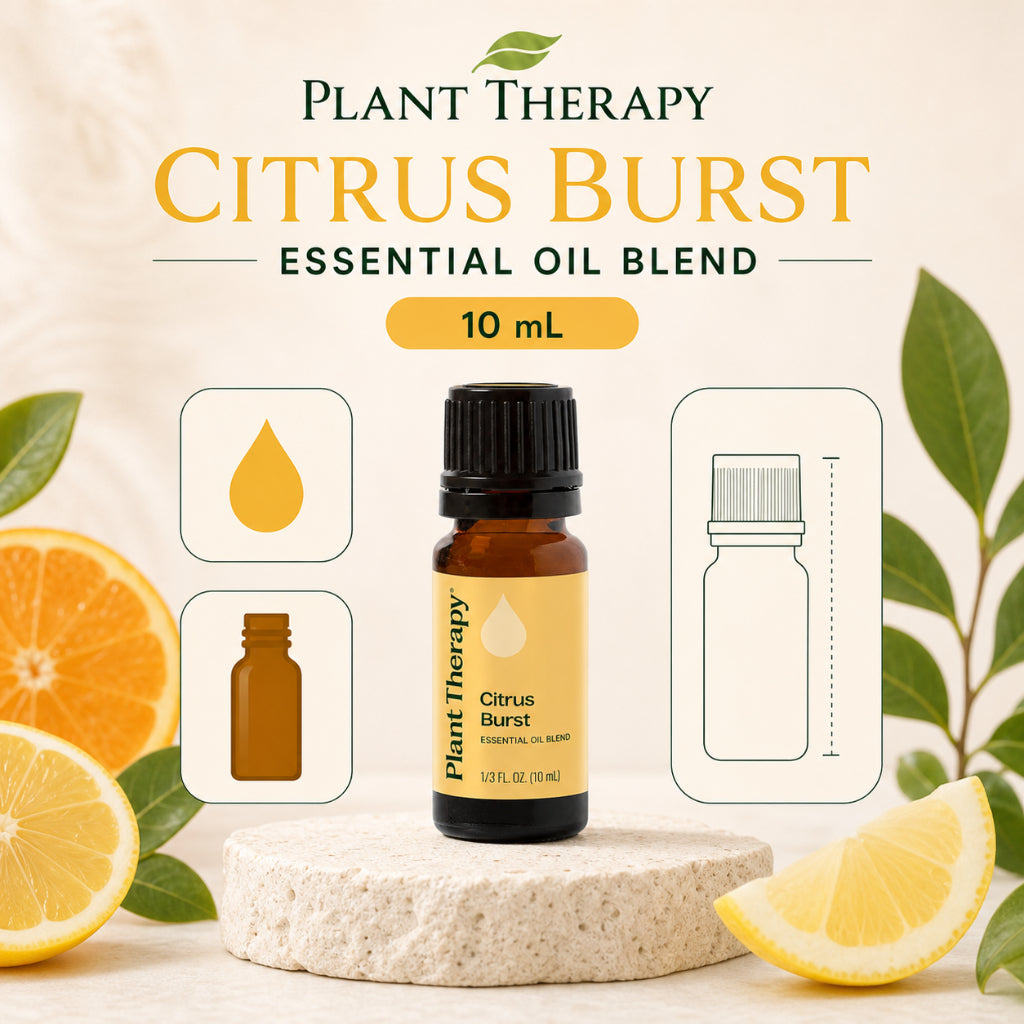 Plant Therapy Citrus Burst Synergy Essential Oil