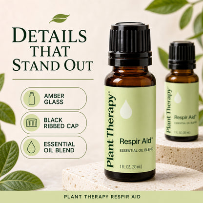 Plant Therapy Respir Aid Synergy Essential Oil