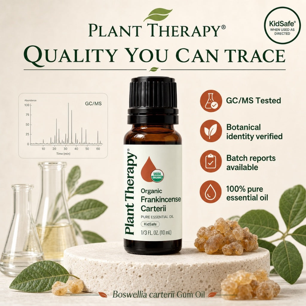 Plant Therapy Frankincense Organic Carteri Essential Oil