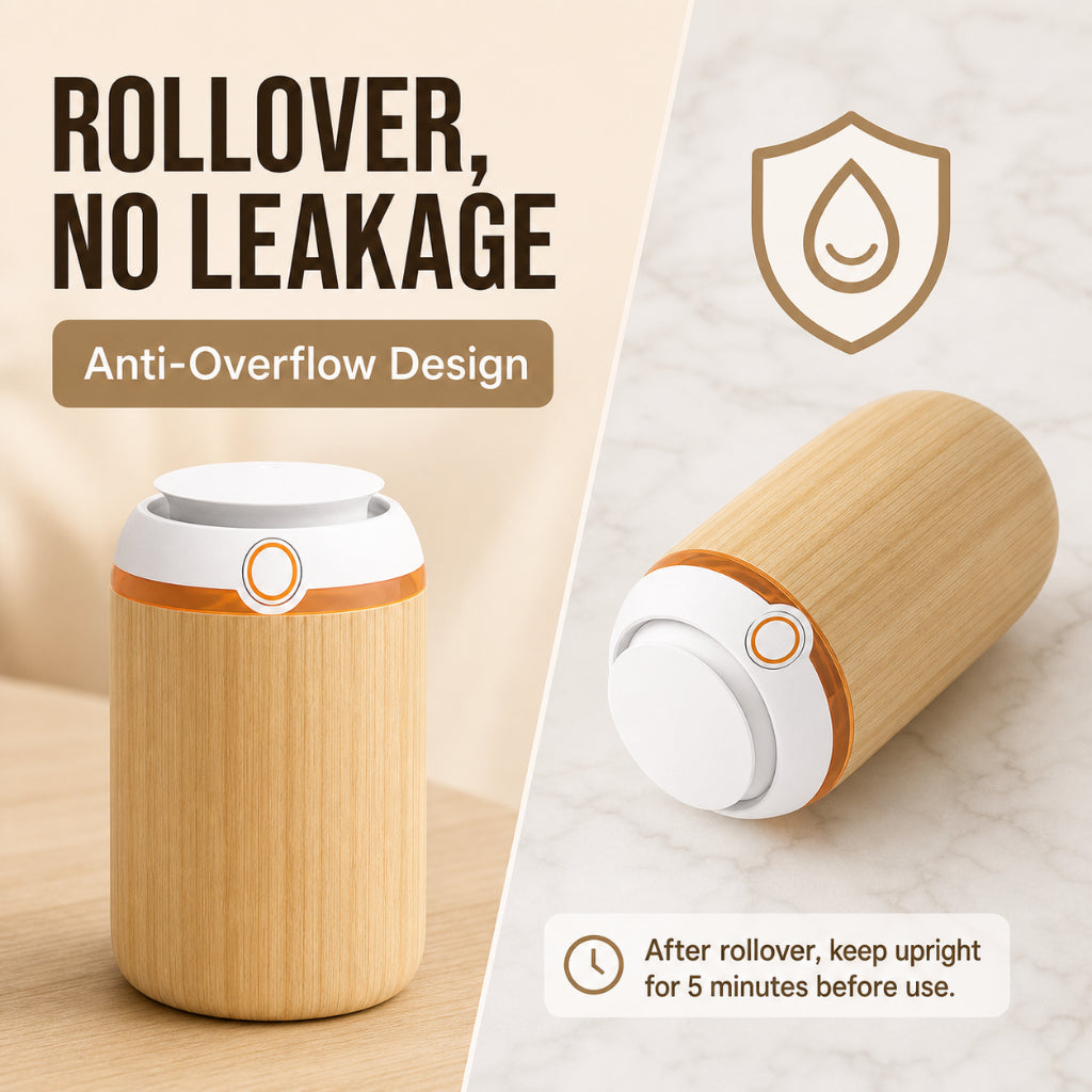 Smart Car &amp; Home Waterless Aroma Diffuser | Rechargeable | Premium Aluminum Design