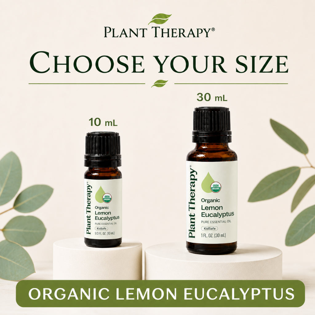 Plant Therapy Organic Lemon Eucalyptus Essential Oil