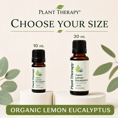 Plant Therapy Organic Lemon Eucalyptus Essential Oil