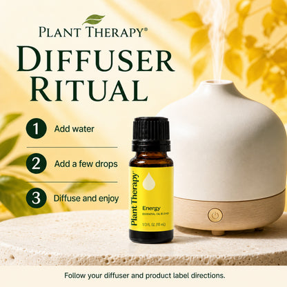 Plant Therapy Energy Synergy Essential Oil