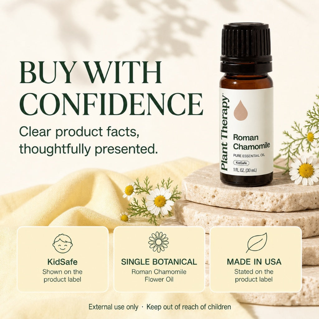 Plant Therapy Chamomile Roman Essential Oil