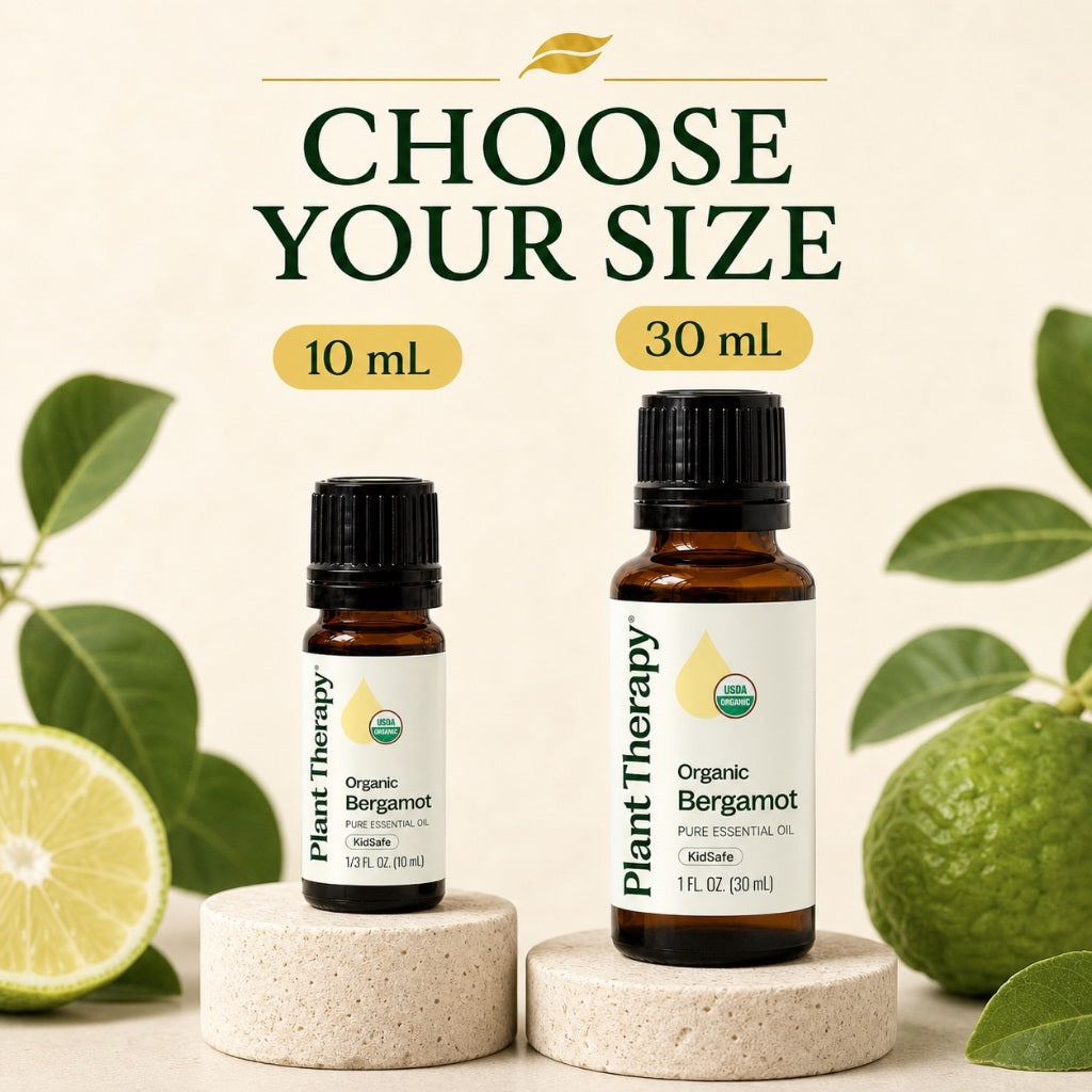 Plant Therapy Organic Bergamot Essential Oil