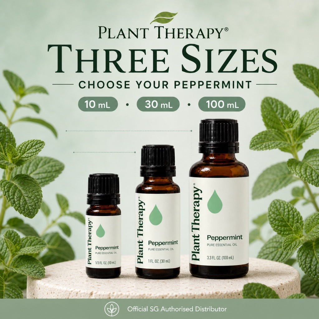 Plant Therapy Peppermint Essential Oil | Official SG Authorised Distributor