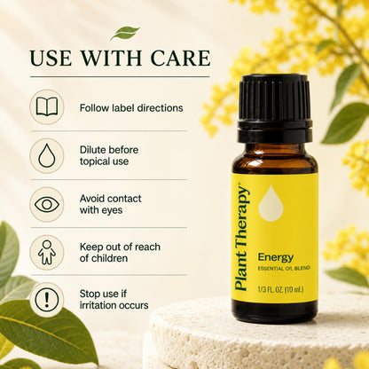 Plant Therapy Energy Synergy Essential Oil